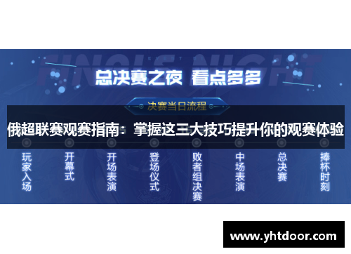 俄超联赛观赛指南：掌握这三大技巧提升你的观赛体验